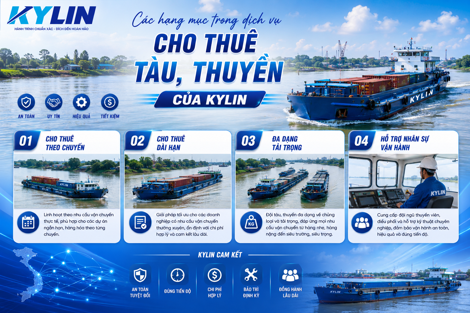 cho thuê tàu thuyền